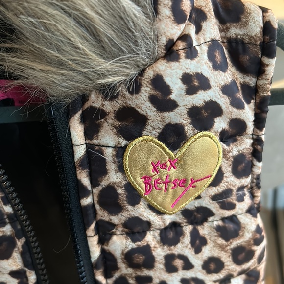 Betsey Johnson Leopard Print Vest - Picture 4 of 5